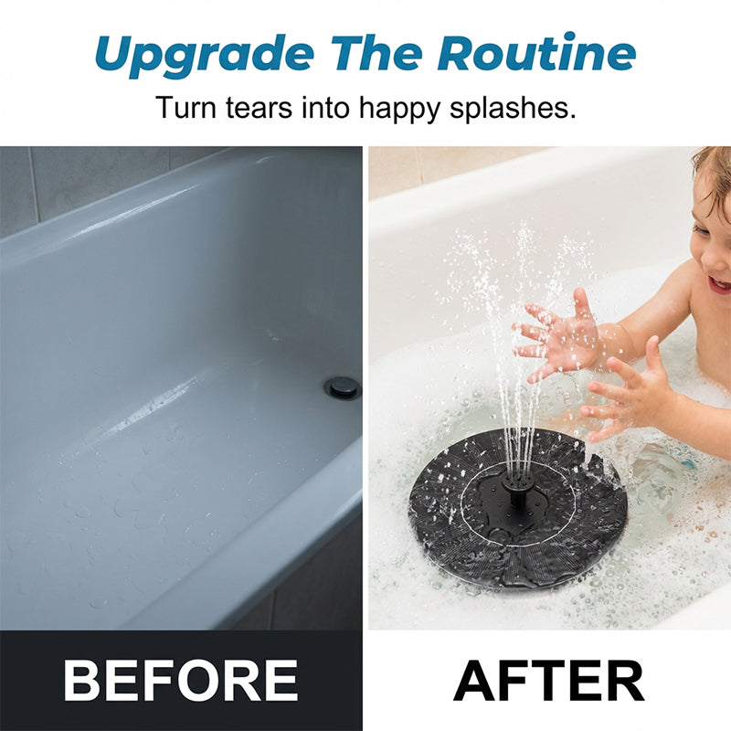 ⛲LAST DAY SPECIAL PRICE!💦Interactive Floating Solar Water Spray Toy