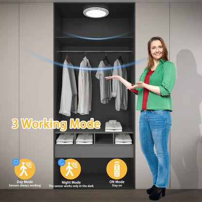 🔥Limited-time 49% off offer!💡Magnetic Motion Sensor Ceiling Light with Remote✨