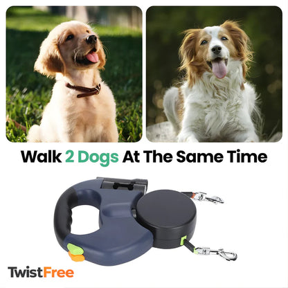 360° Double Dog Leash