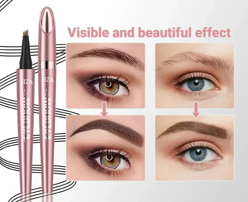 Buy 1, Get 1 Free🎁Micro-Fork Eyebrow Pencil: Waterproof, Natural Hair-Like Strokes & Long-Lasting