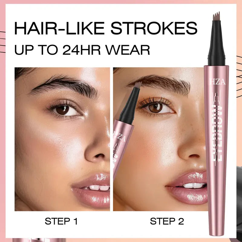 Buy 1, Get 1 Free🎁Micro-Fork Eyebrow Pencil: Waterproof, Natural Hair-Like Strokes & Long-Lasting