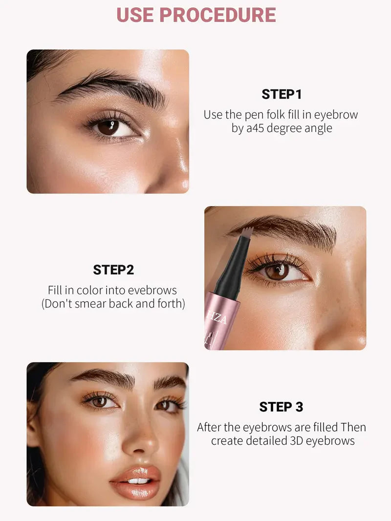 Buy 1, Get 1 Free🎁Micro-Fork Eyebrow Pencil: Waterproof, Natural Hair-Like Strokes & Long-Lasting