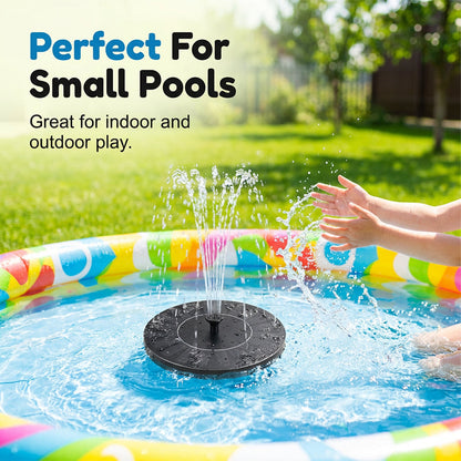 ⛲LAST DAY SPECIAL PRICE!💦Interactive Floating Solar Water Spray Toy