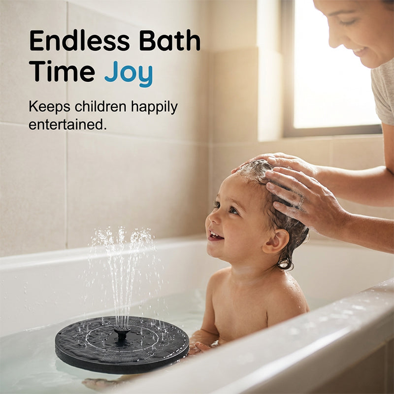 ⛲LAST DAY SPECIAL PRICE!💦Interactive Floating Solar Water Spray Toy