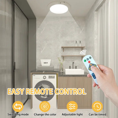 🔥Limited-time 49% off offer!💡Magnetic Motion Sensor Ceiling Light with Remote✨
