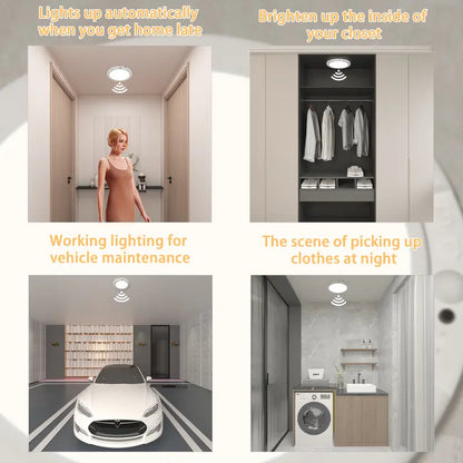 🔥Limited-time 49% off offer!💡Magnetic Motion Sensor Ceiling Light with Remote✨